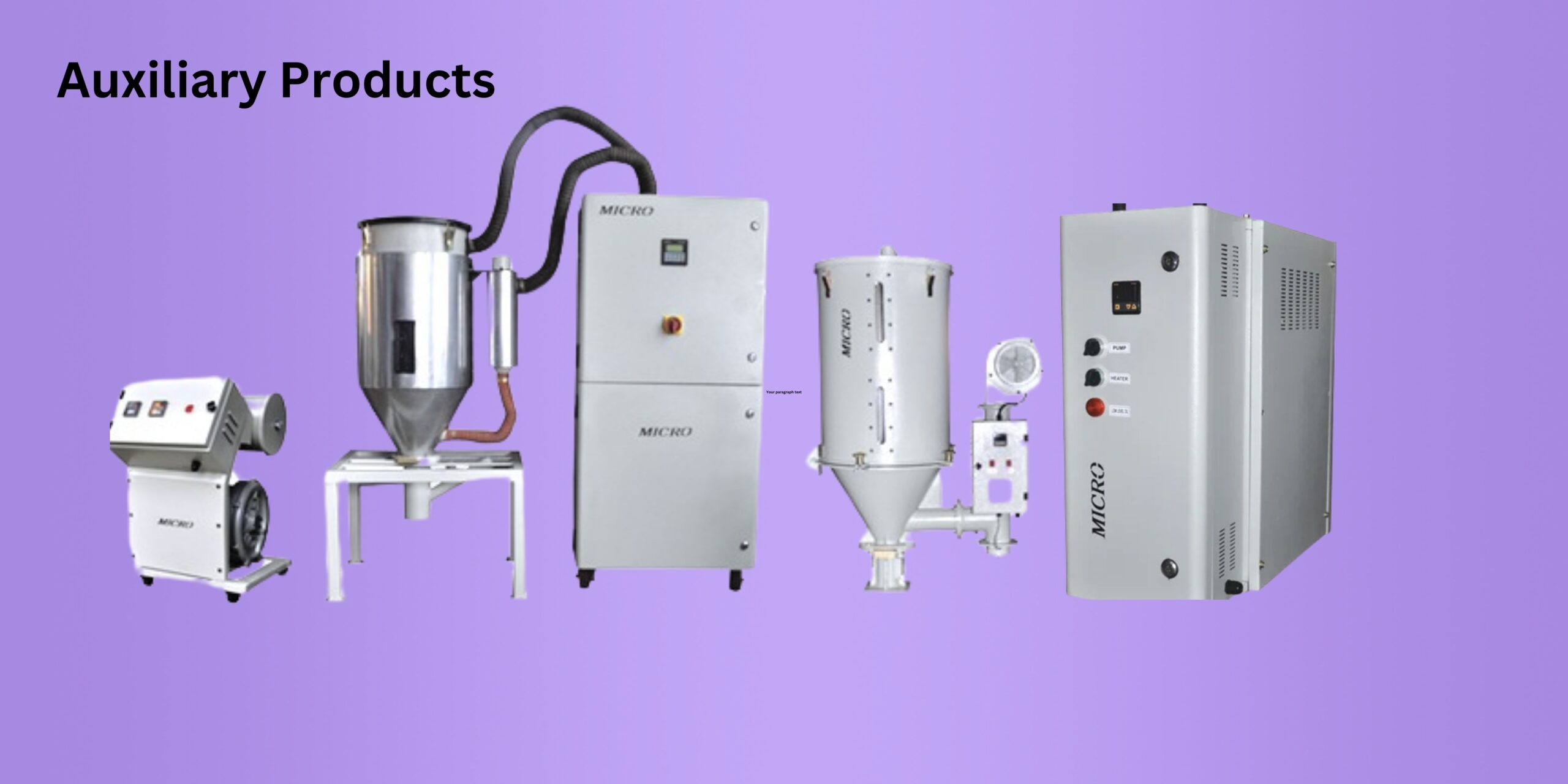 16 Auxiliary Products