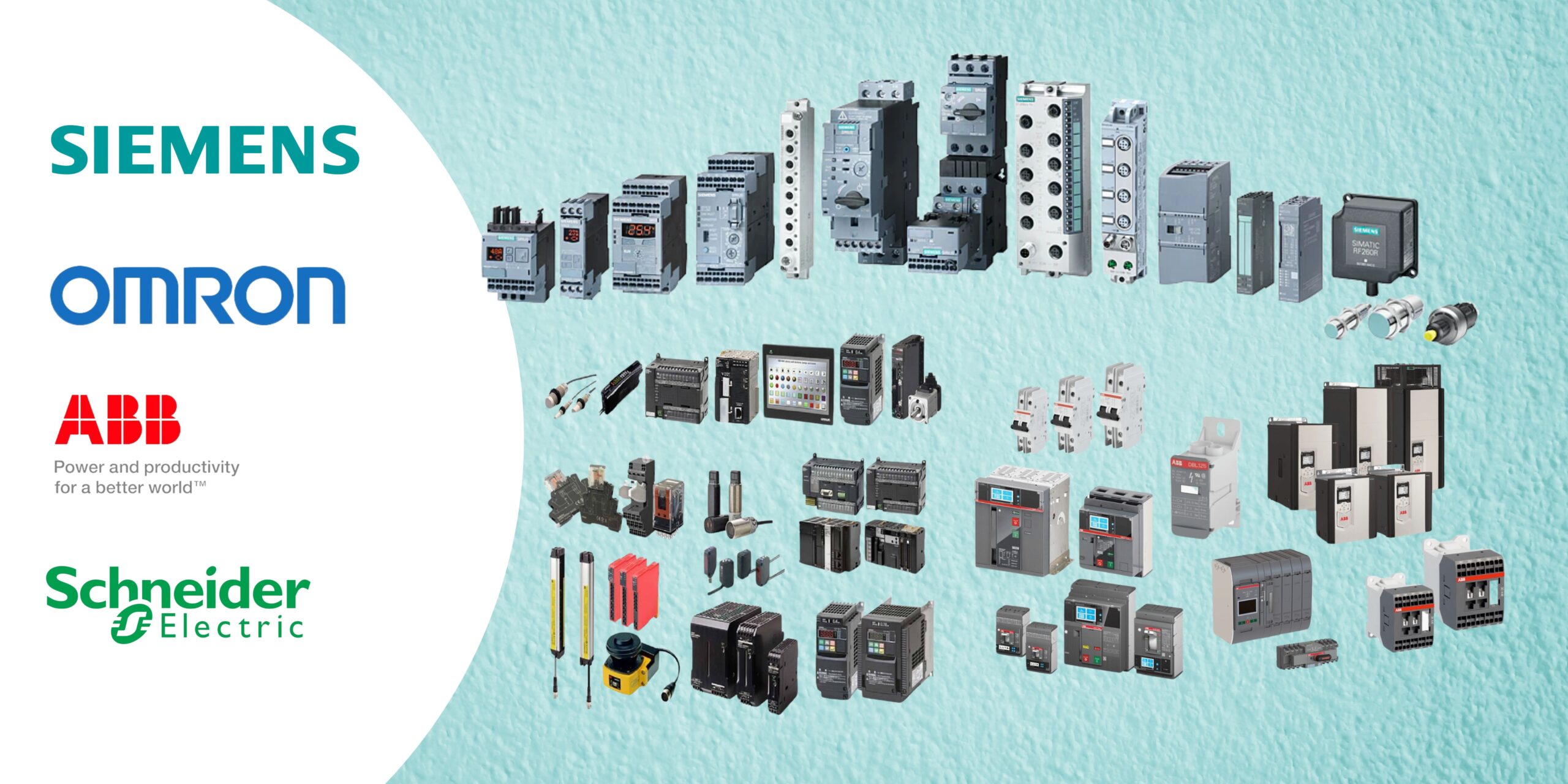 19 Siemens & Omron & Schneider & ABB